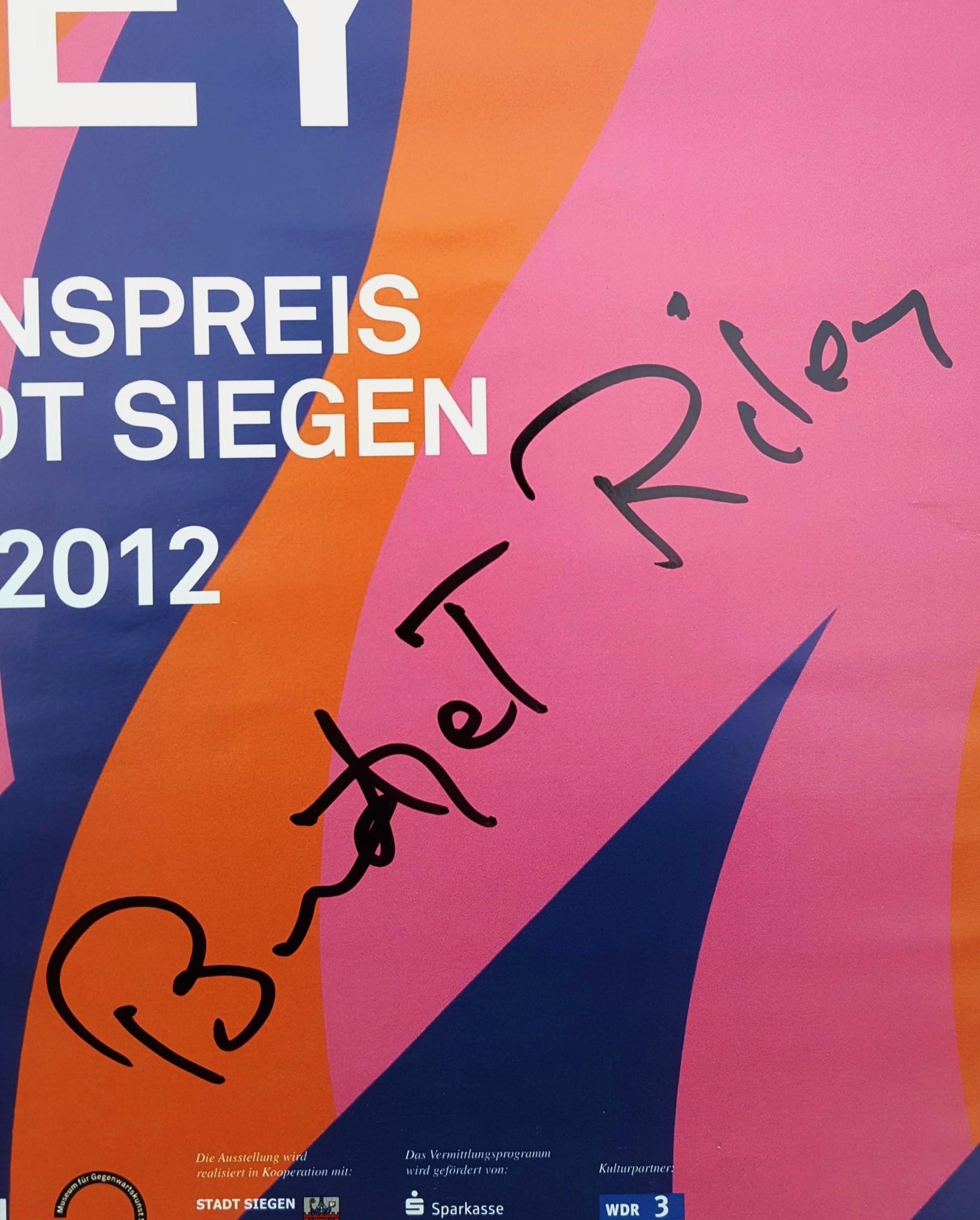 Museum für Gegenwartskunst Siegen (Two Reds with Violet) Poster (Signed) 2