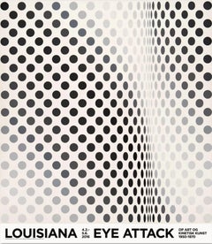 Stampa originale da museo di Bridget Riley - Pause