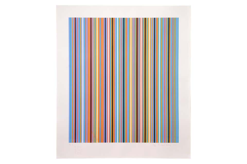 Bridget Riley - Firebird -- Screen Print, Abstract, Op Art by Bridget ...