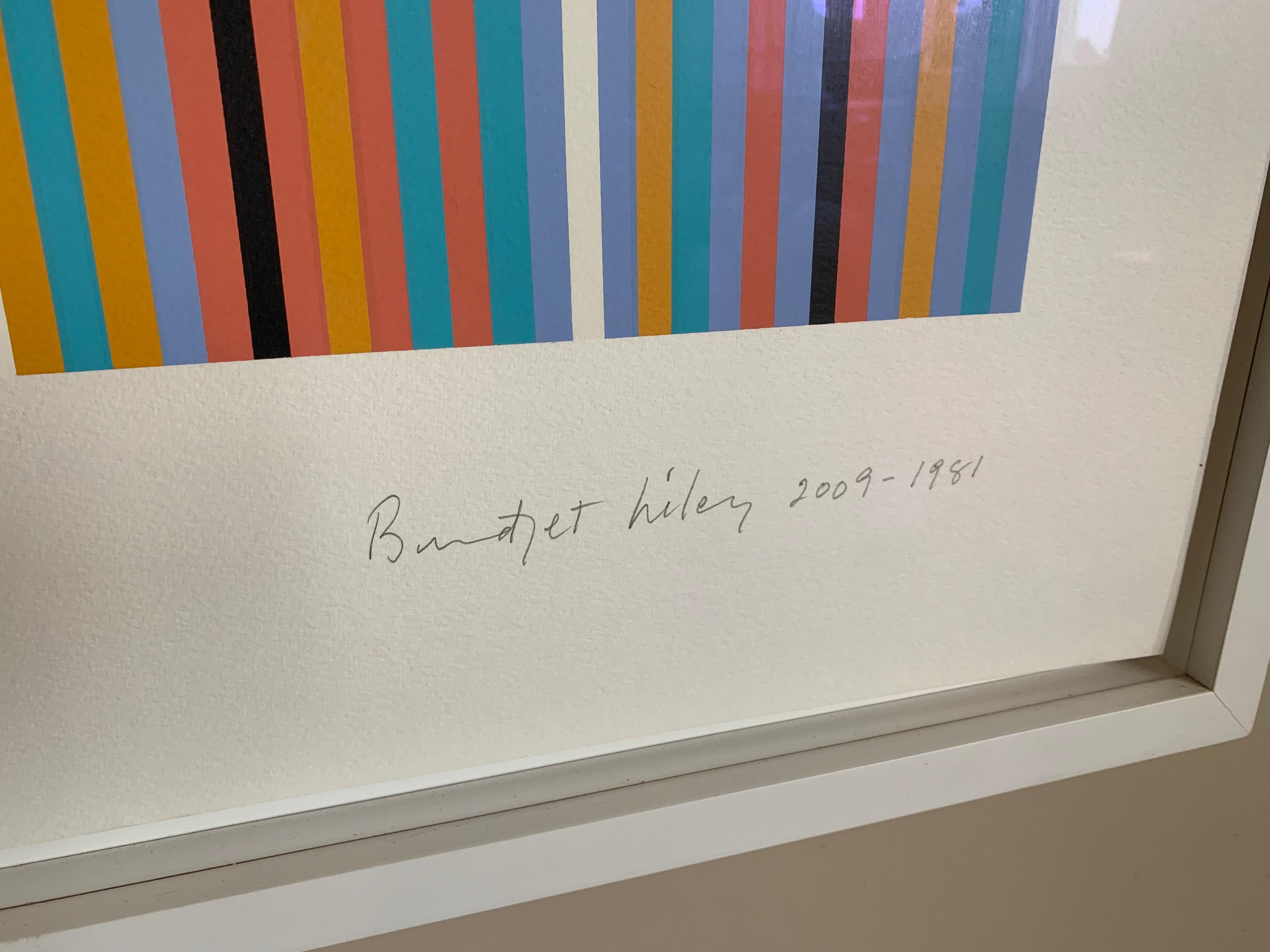 Ra Inverted (Schubert 69), Siebdruck in limitierter Auflage von Bridget Riley im Angebot 13