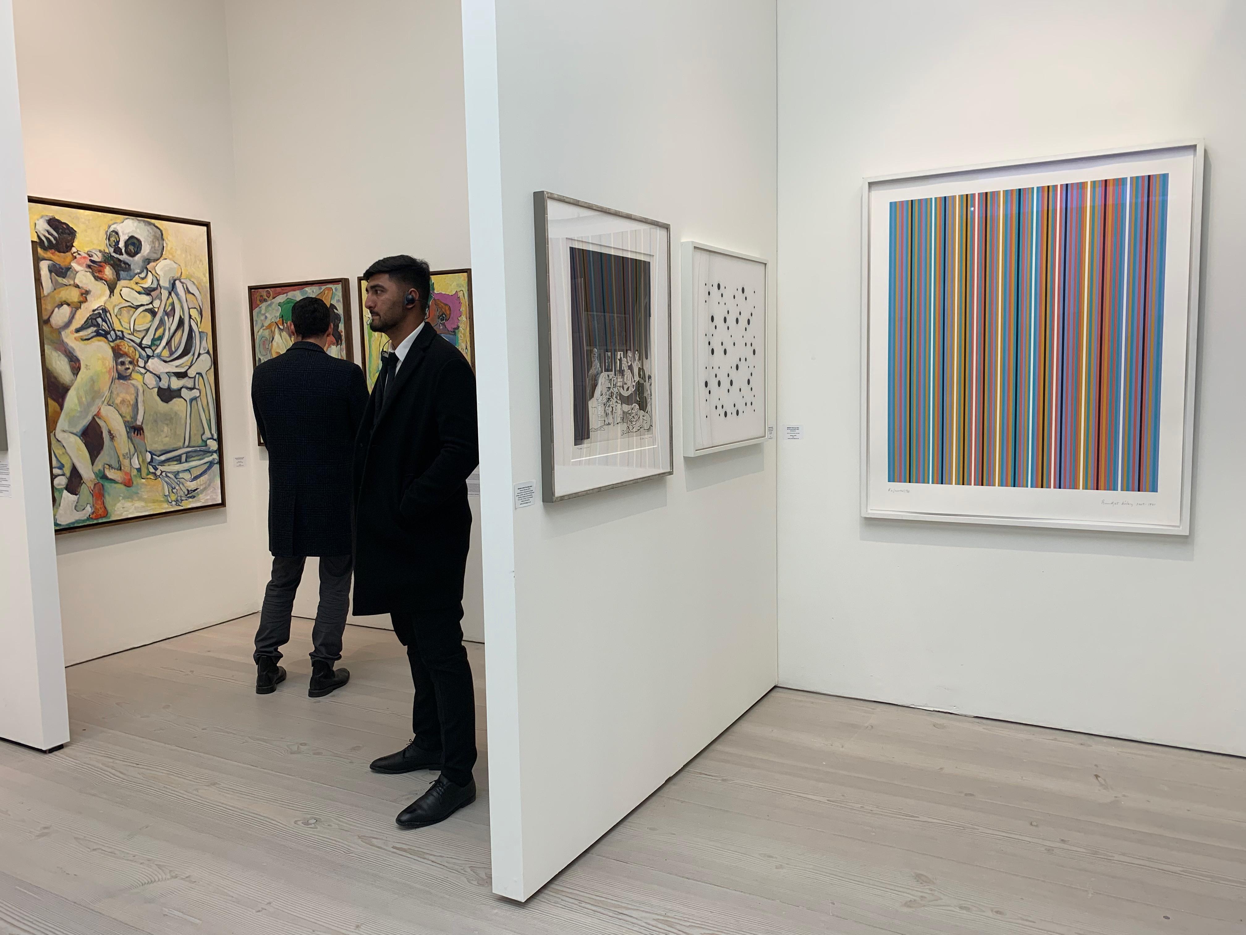 Ra Inverted (Schubert 69), Siebdruck in limitierter Auflage von Bridget Riley im Angebot 16