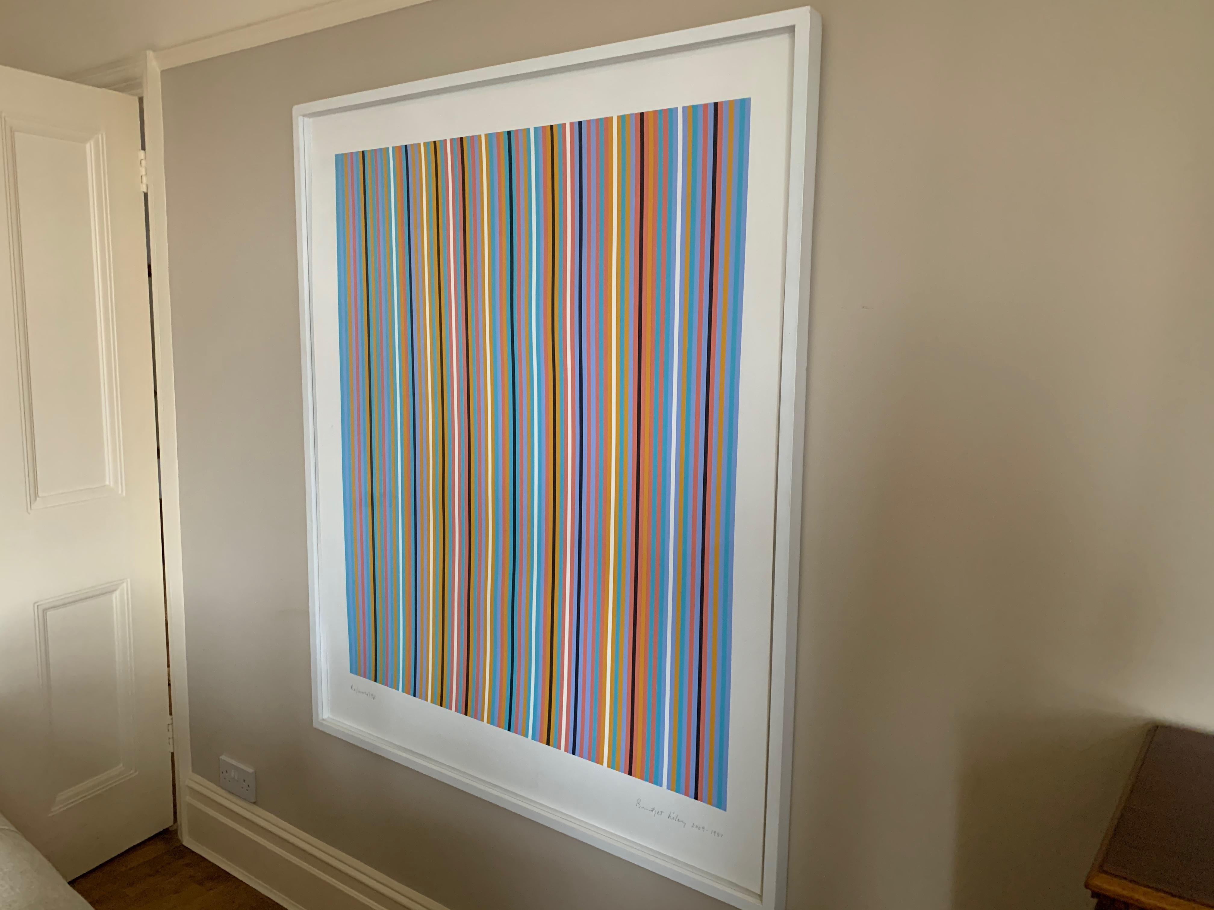 Ra Inverted (Schubert 69), Limited Edition Screen Print by Bridget Riley For Sale 1