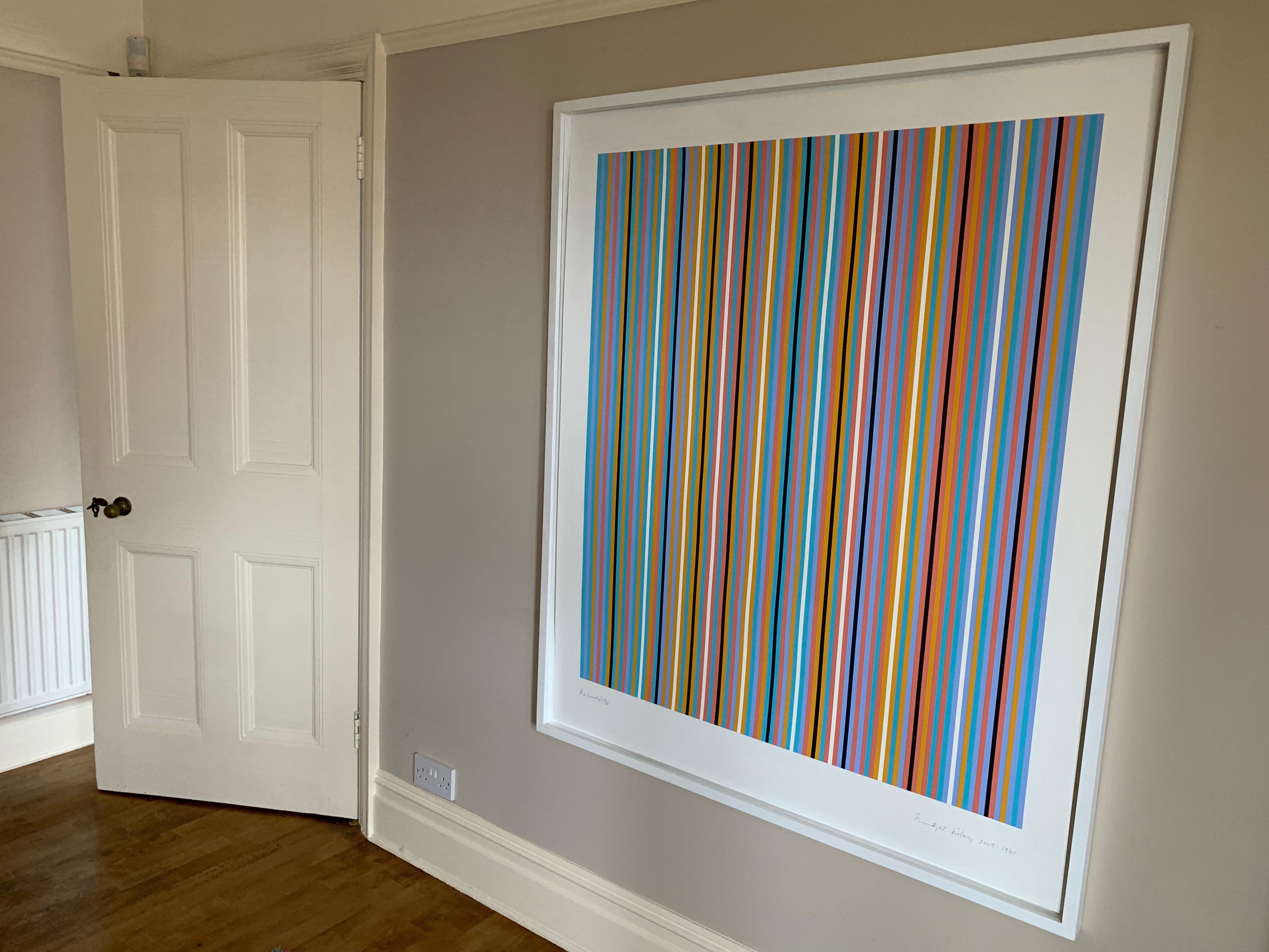 Ra Inverted (Schubert 69), Limited Edition Screen Print by Bridget Riley For Sale 3