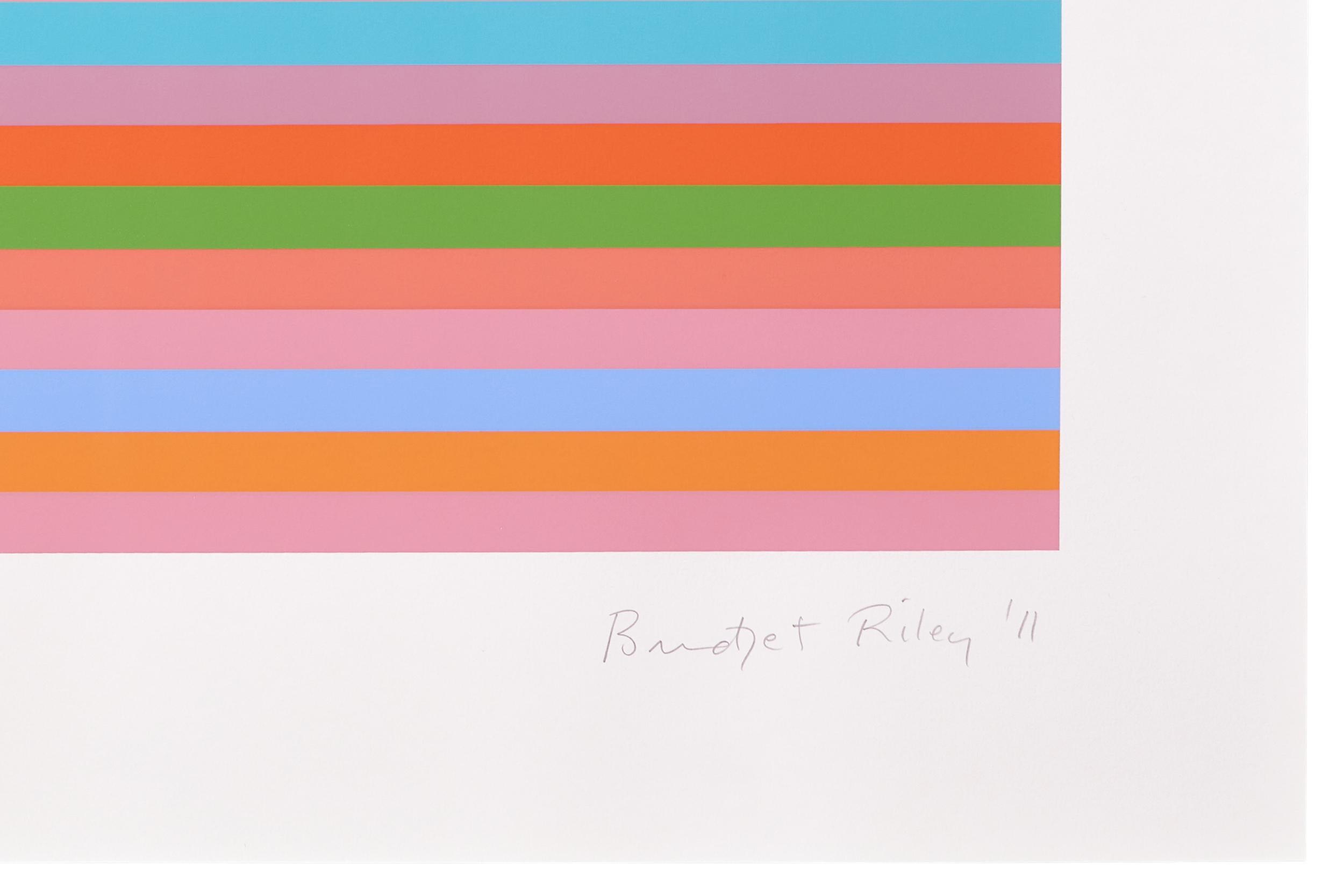 Rose Rose -- Serigrafia, Arte astratta, Op di Bridget Riley 2