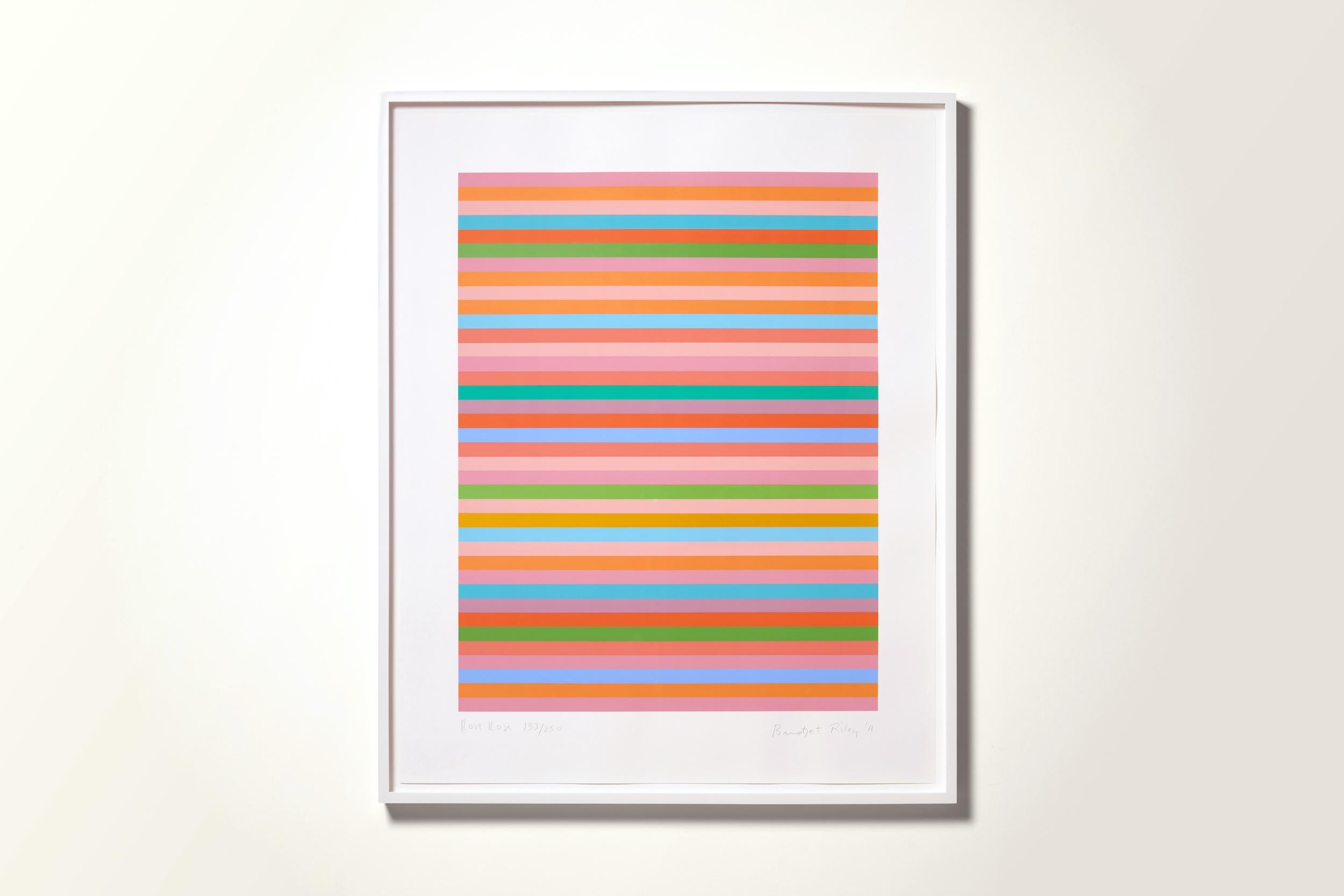 Rose Rose -- Serigrafia, Arte astratta, Op di Bridget Riley 3