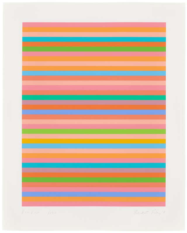 Bridget Riley - Firebird -- Screen Print, Abstract, Op Art by Bridget ...