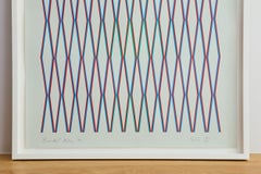 Splice -- Print, Geometrical, Abstract, Op Art by Bridget RIley