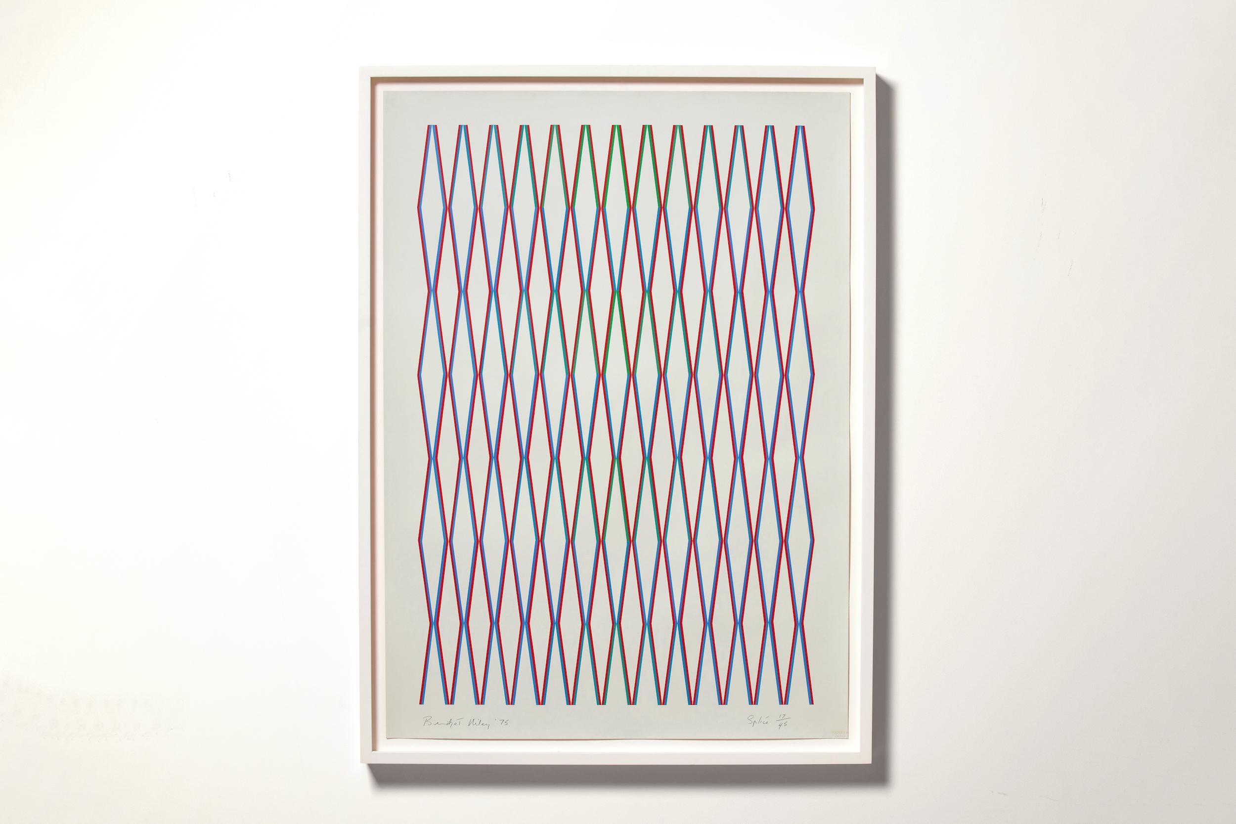 Splice -- Print, Geometrical, Abstract, Op Art by Bridget RIley For Sale 2