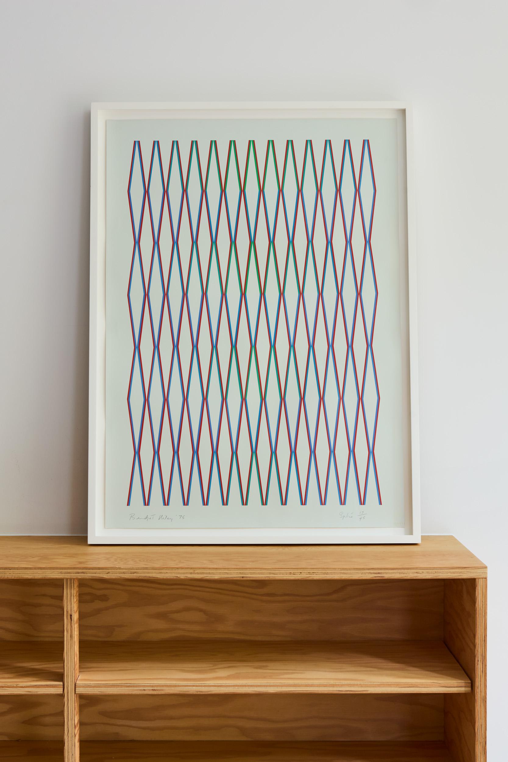 Abstract Print de Bridget Riley - Splice -- Grabado, Geométrico, Abstracto, Op Art de Bridget RIley