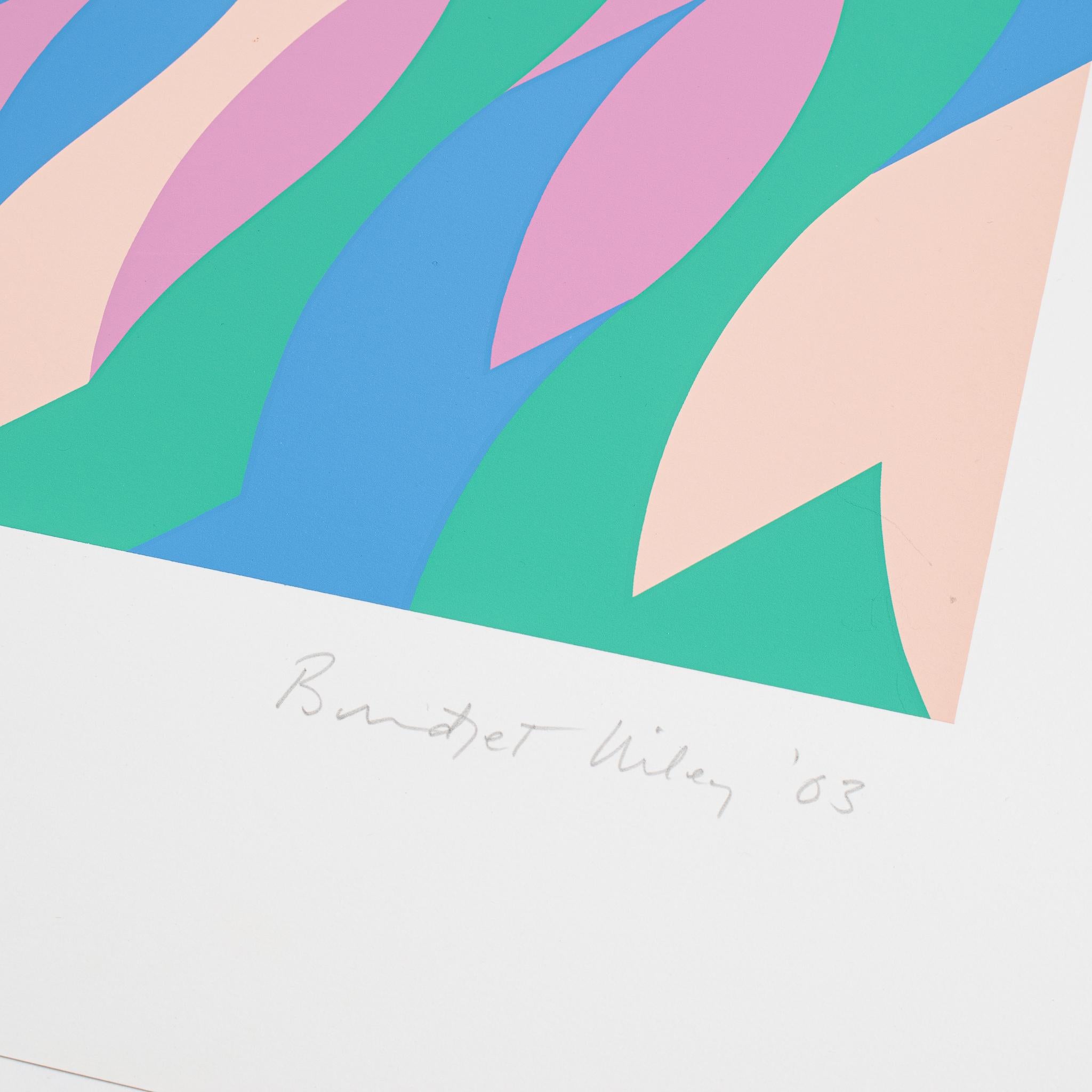 Siebdruck in Farben auf Velinpapier
Auflage von 75
47,5 x 100 cm (18,7 x 39,4 Zoll)
Signiert, nummeriert, datiert und betitelt auf der Vorderseite
Bedingung auf Anfrage