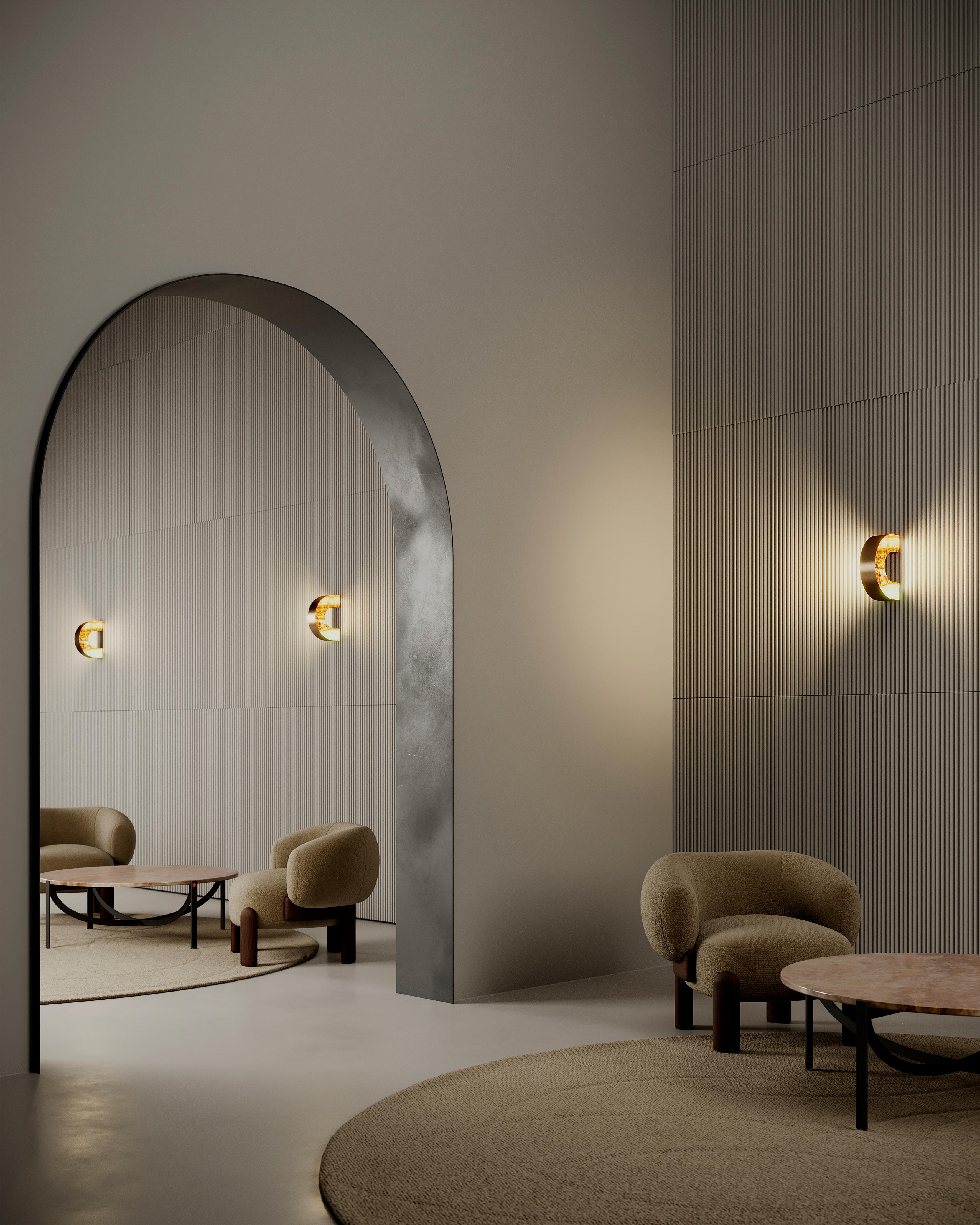 Postmoderne Lampe de table Bridget de G.Luce en vente