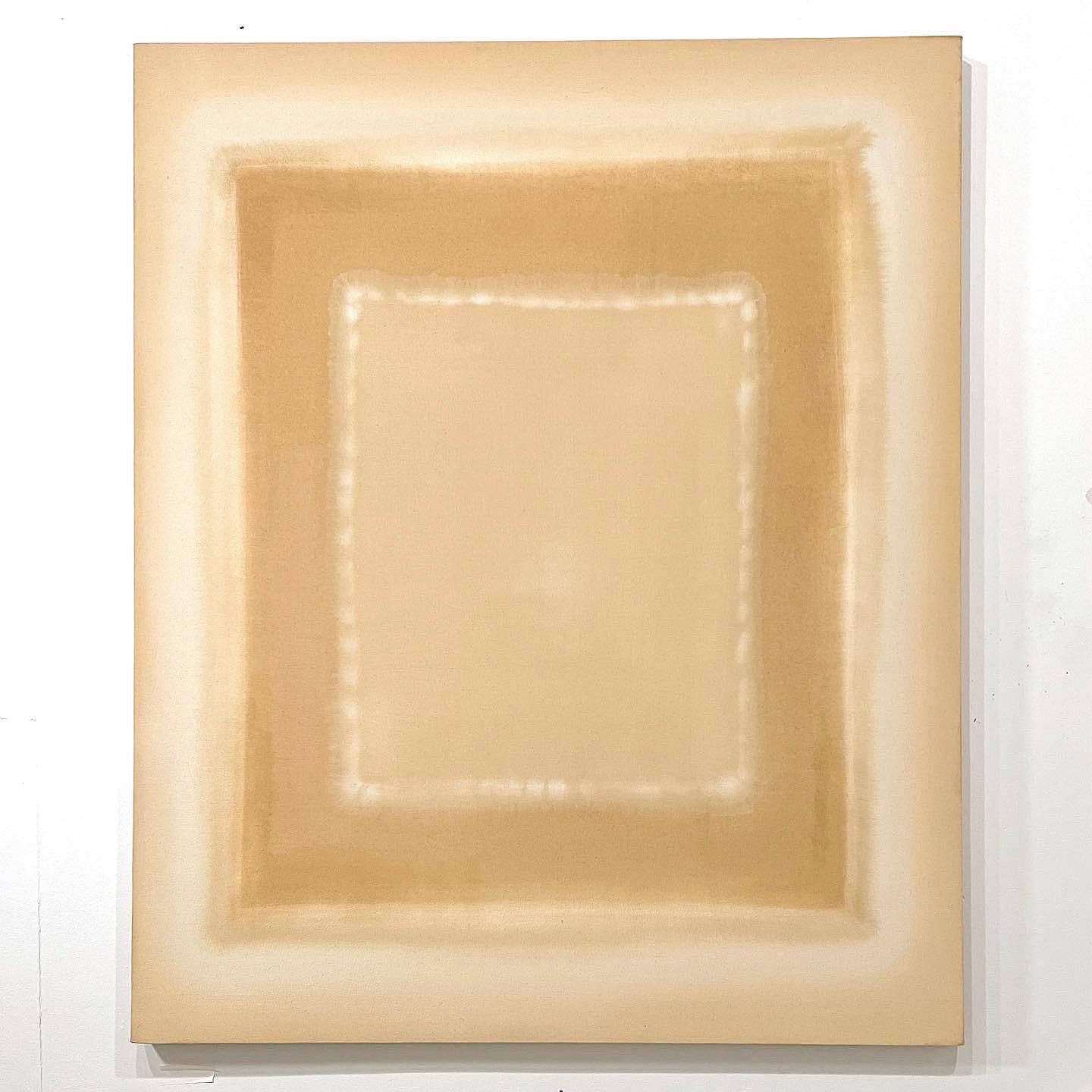 Neutral Minimalistic Abstract Painting 