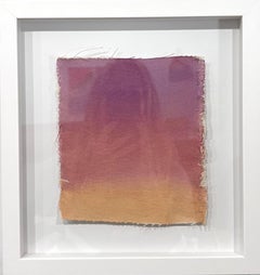 Ombré violet Acrylique Peinture abstraite