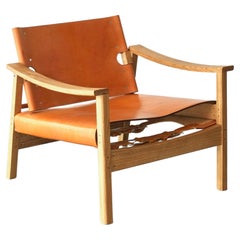 Bridle Leather Reading Chair