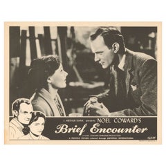 Vintage Brief Encounter 1946 U.S. Scene Card