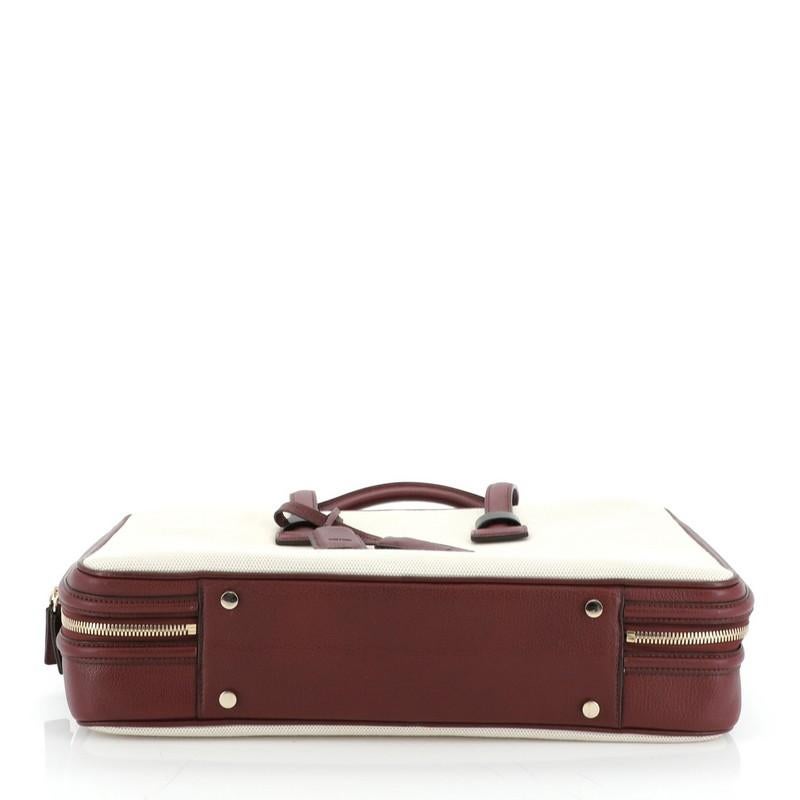 Women's or Men's Briefcase Canvas Large