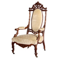 Antique Brienz armchair