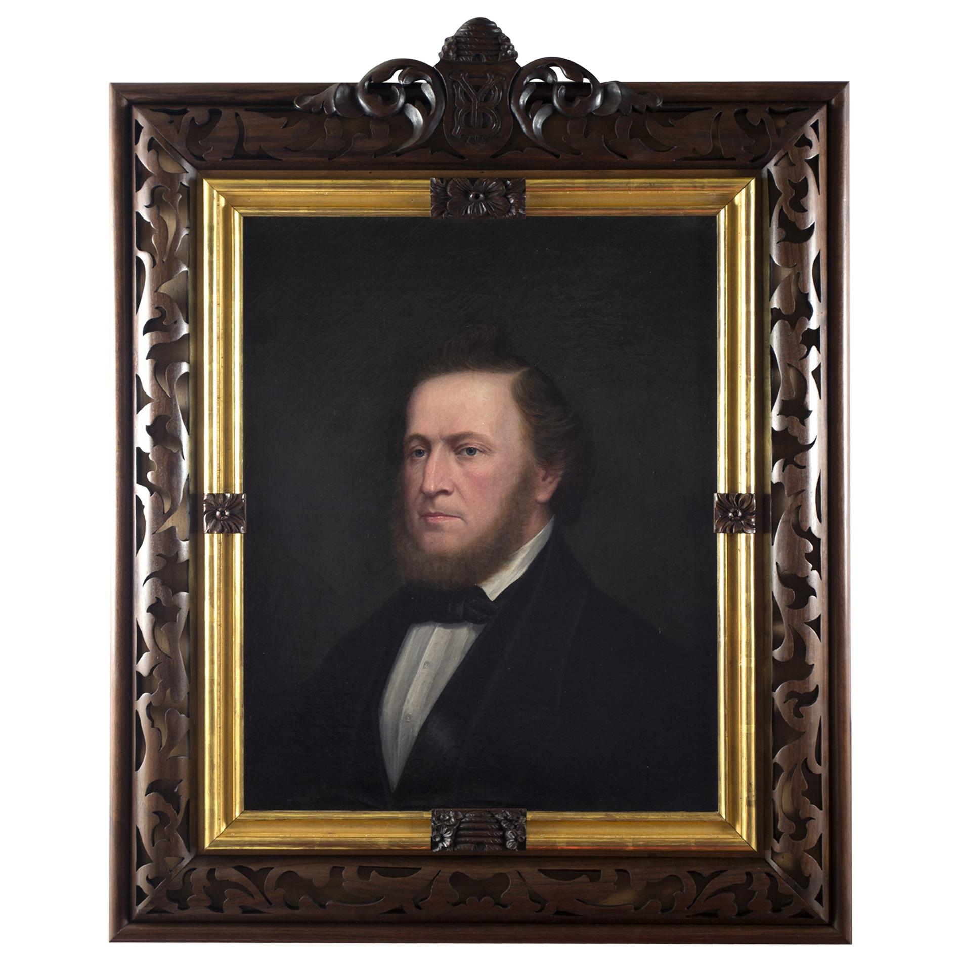 Brigham Young '1865' by Enoch Wood Perry Jr.