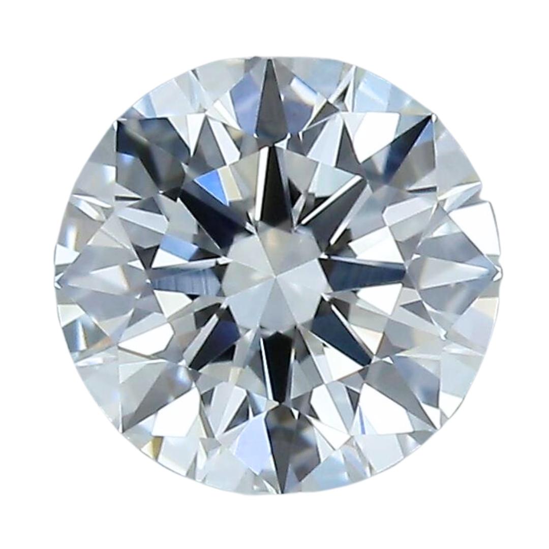 Bright 0.72ct Ideal Cut Round Diamond - GIA Certified 2