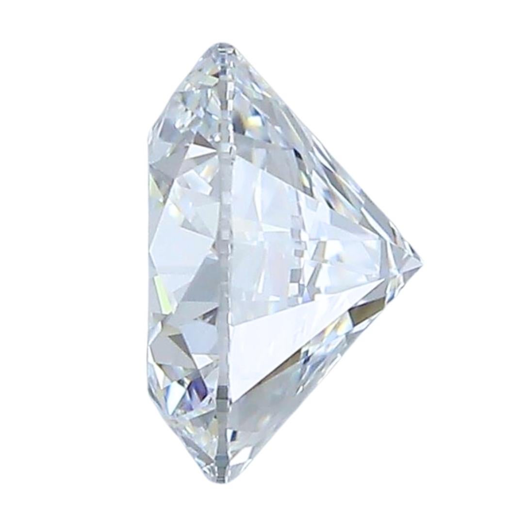 Round Cut Bright 1.09ct Ideal Cut Round Diamond - GIA Certified For Sale