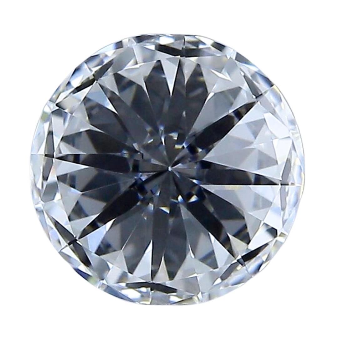 Women's Bright 1.09ct Ideal Cut Round Diamond - GIA Certified For Sale