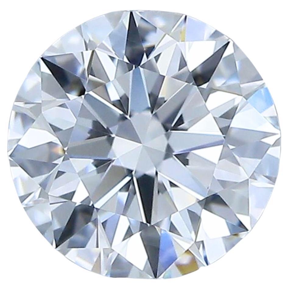 Bright 1.09ct Ideal Cut Round Diamond - GIA Certified For Sale