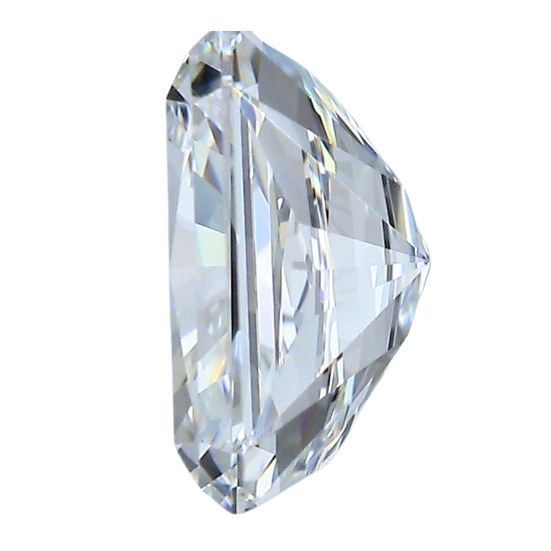 Radiant Cut Bright 1.18ct Ideal Cut Natural Diamond - GIA Certified For Sale