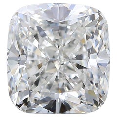 Diamant taille coussin idéale de 1,50 carat, certifié GIA