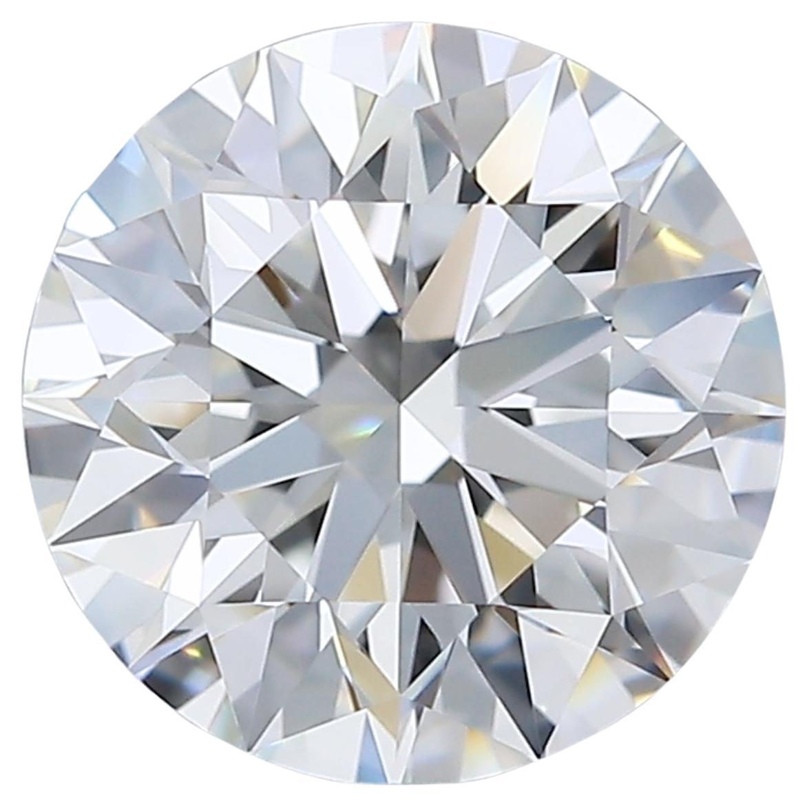 Bright 2.01ct Triple Excellent Ideal Cut Diamond - GIA Certified