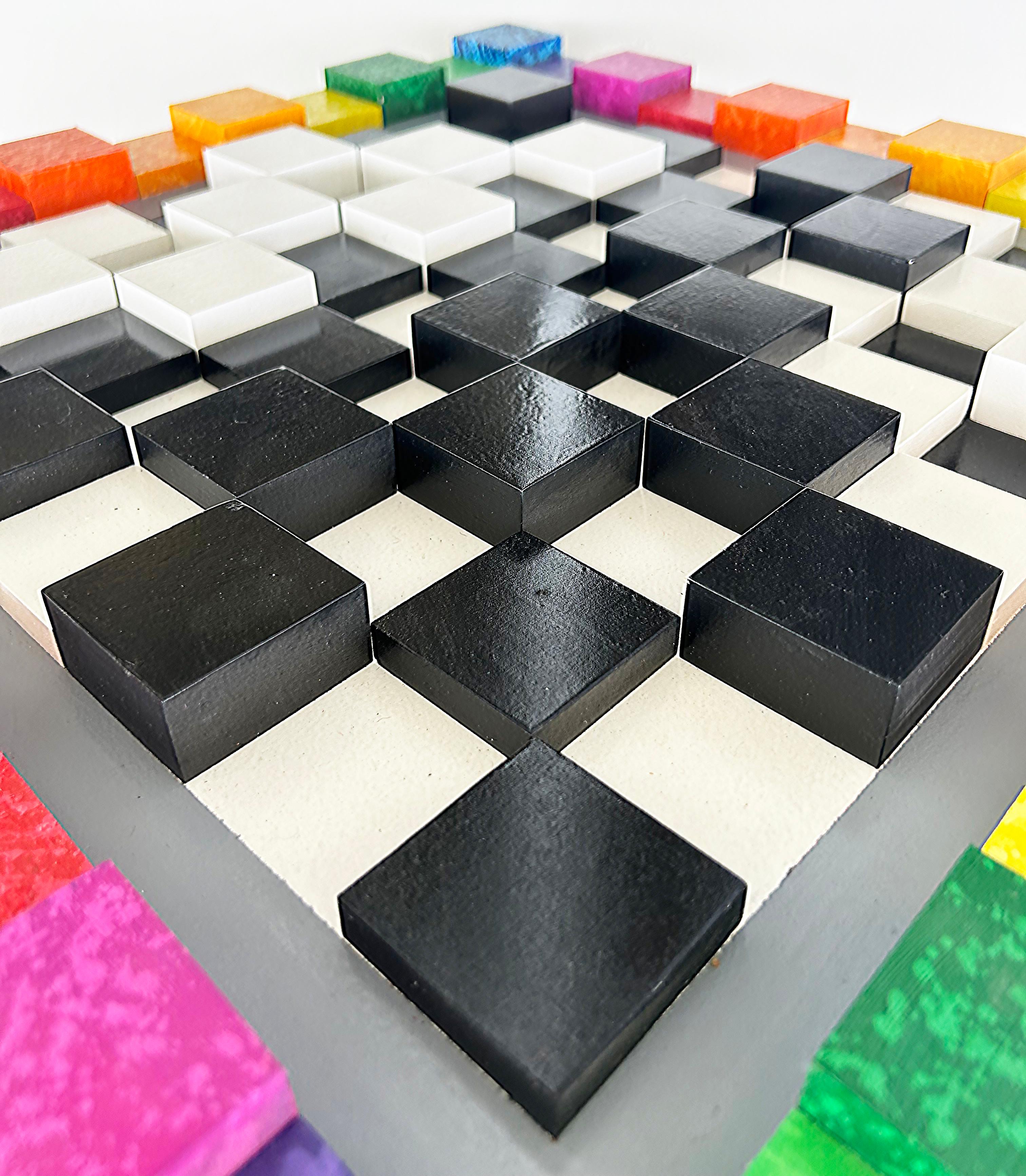 Bright and Colorful Optical Art 