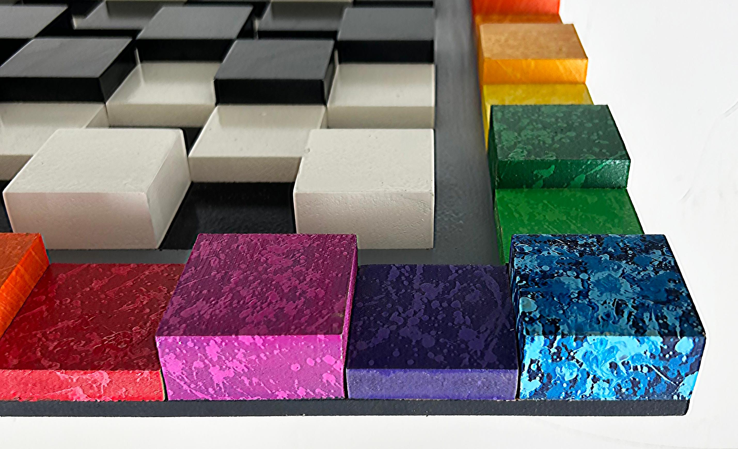 Bright and Colorful Optical Art 