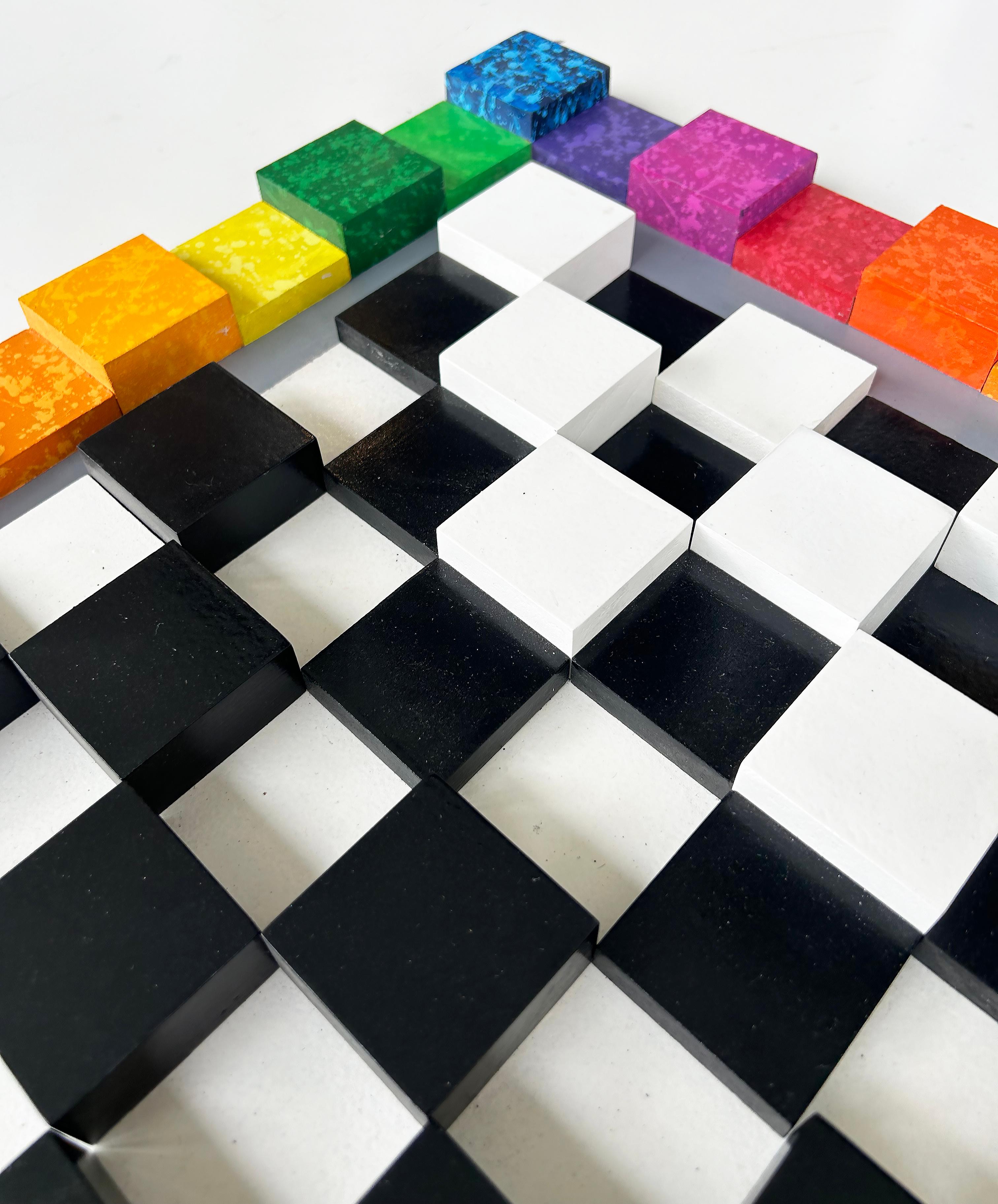 Bright and Colorful Optical Art 