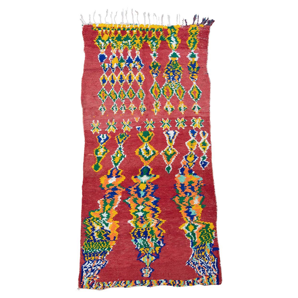 Tappeto luminoso Boujad marocchino 'DK-119-9 in vendita