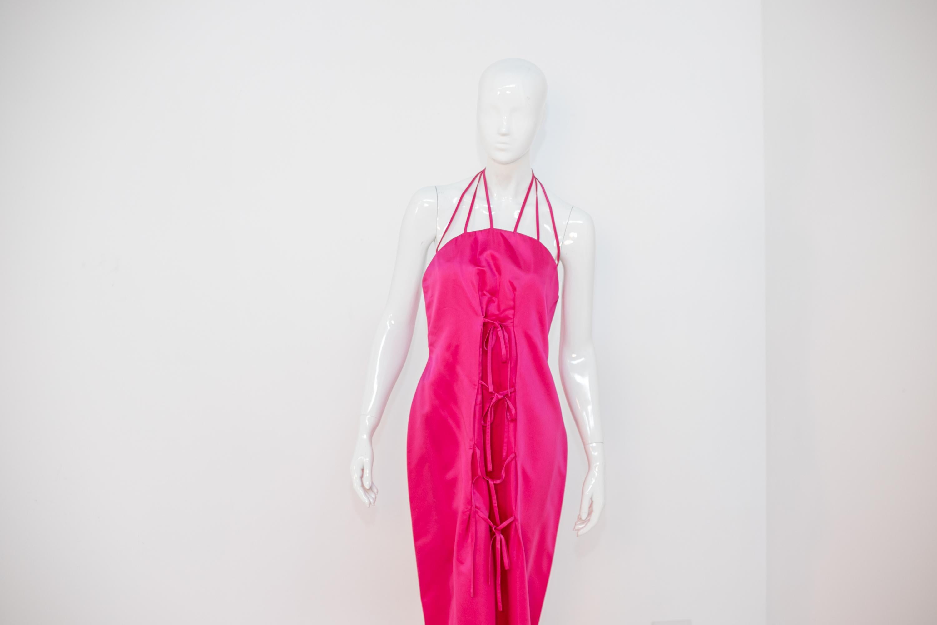 Red Vivienne Westwood Bright Fuchsia Evening Dress, RED LABEL