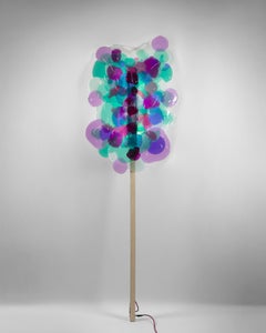 Bright Future Manifesto Polychrome Resin Lighting By Matteo Pellegrino