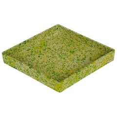 Bright Green Diamond Tray