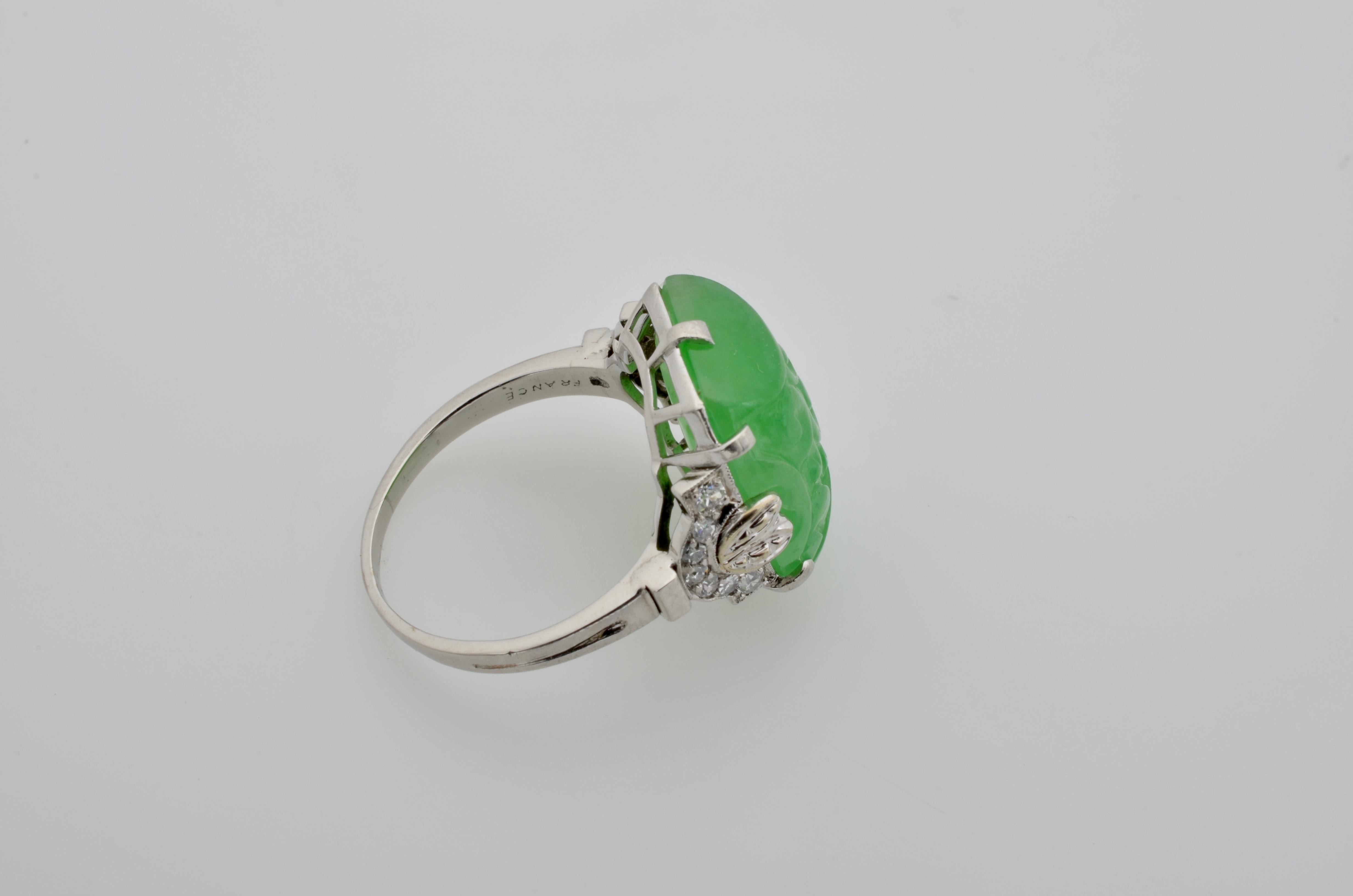 jadeite engagement ring
