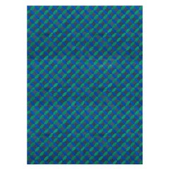 Bright Jewel Tones Customizable Aladdin Rectangle in Blue X-Large