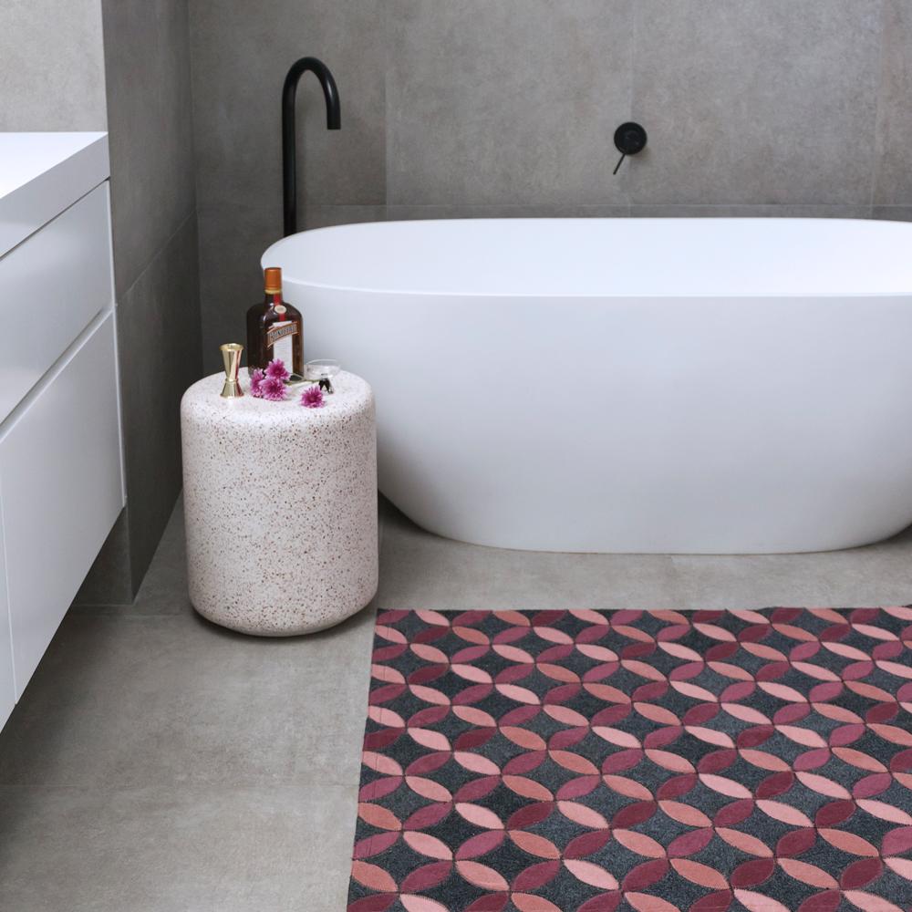 Pakistano Rettangolo Aladdin personalizzabile con toni gioiello brillanti in rosa piccolo in vendita