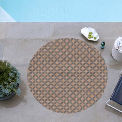 Bright Jewel Tones Customizable Aladdin Round in Caramel Small