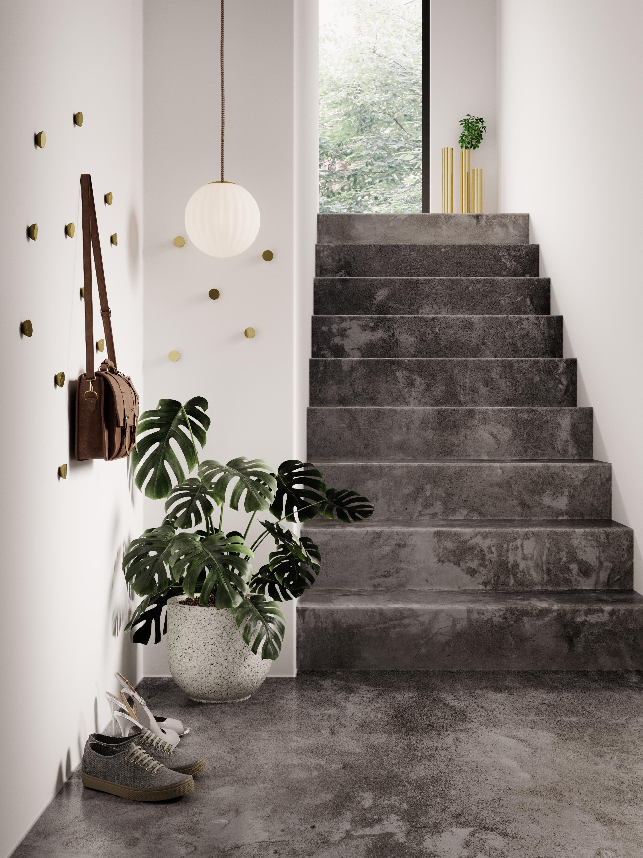 Brass Bright Modeco Pendant Lamp by Nordic Tales For Sale
