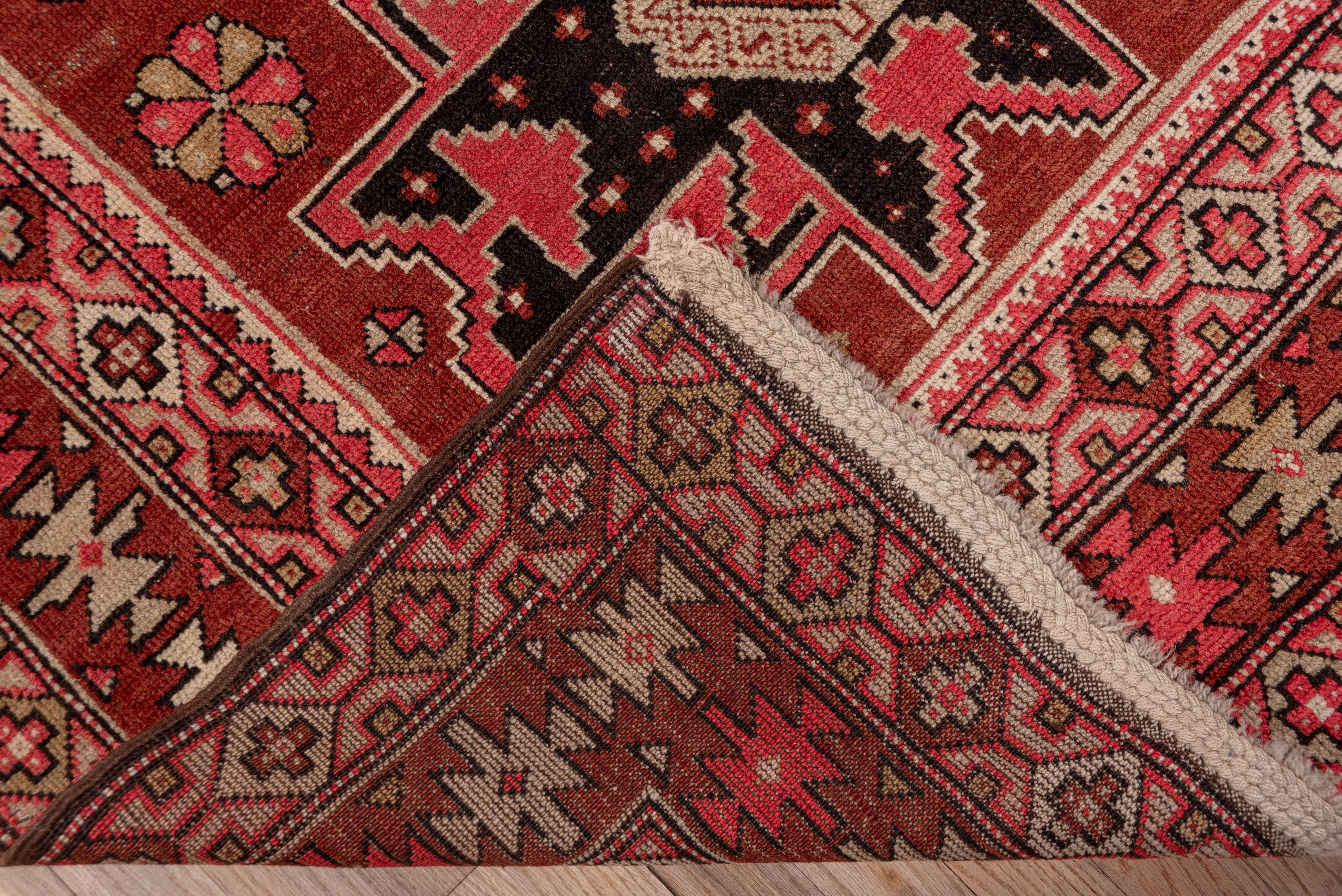 Hand-Knotted Bright Shirvan Rug For Sale