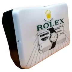 Bright Sign Shop "Rolex Watches" Original Dealer, 1950s