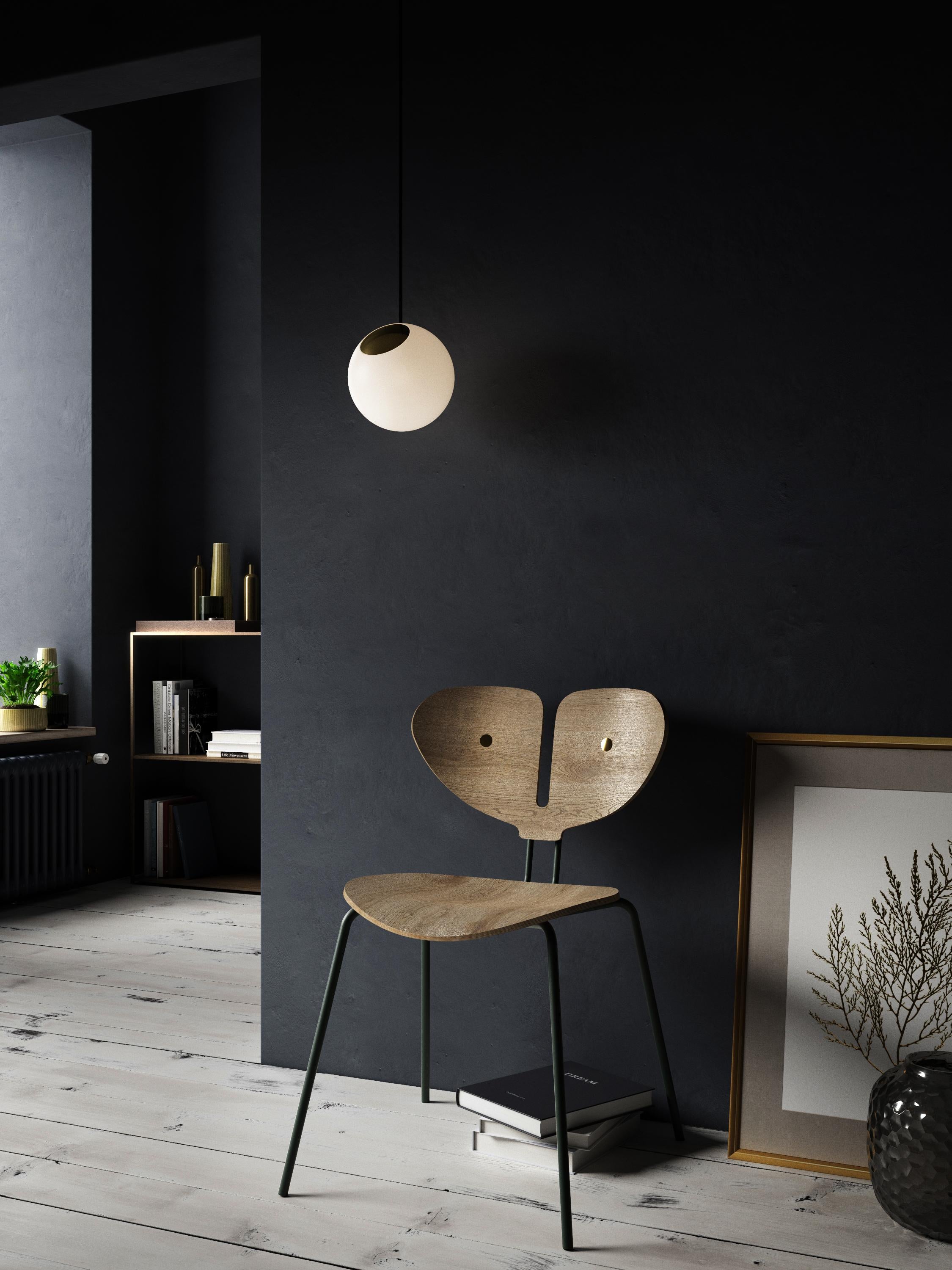 Ottone Lampada a sospensione Bright Spot di Nordic Tales in vendita