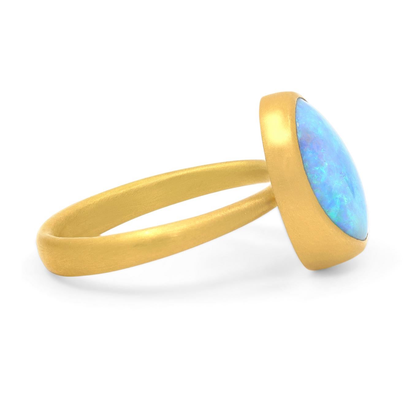 boulder opal ring blue nile