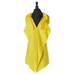 Robe sans manches jaune vif VIONNET Nouveau