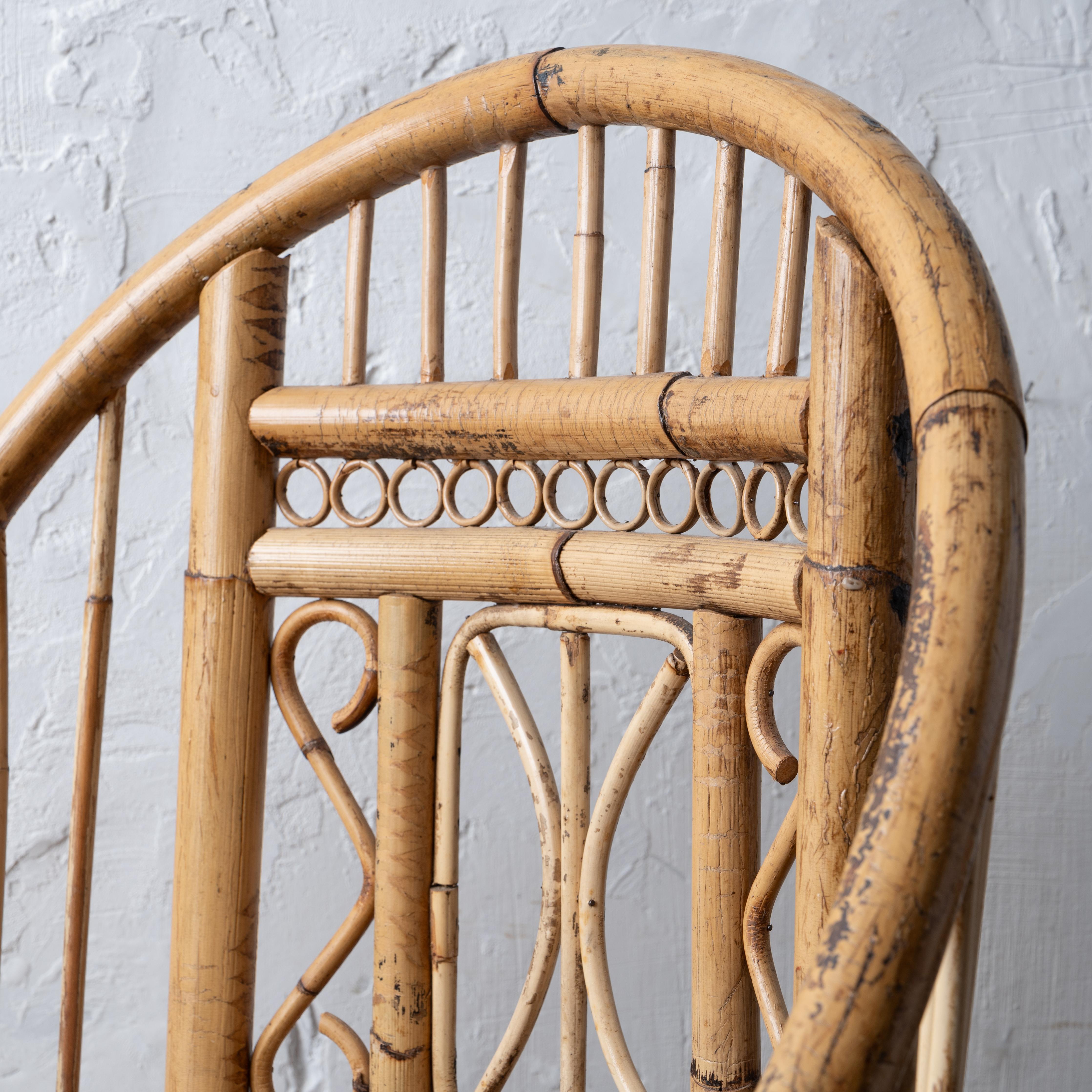 Silla Brighton de bambú en venta 4