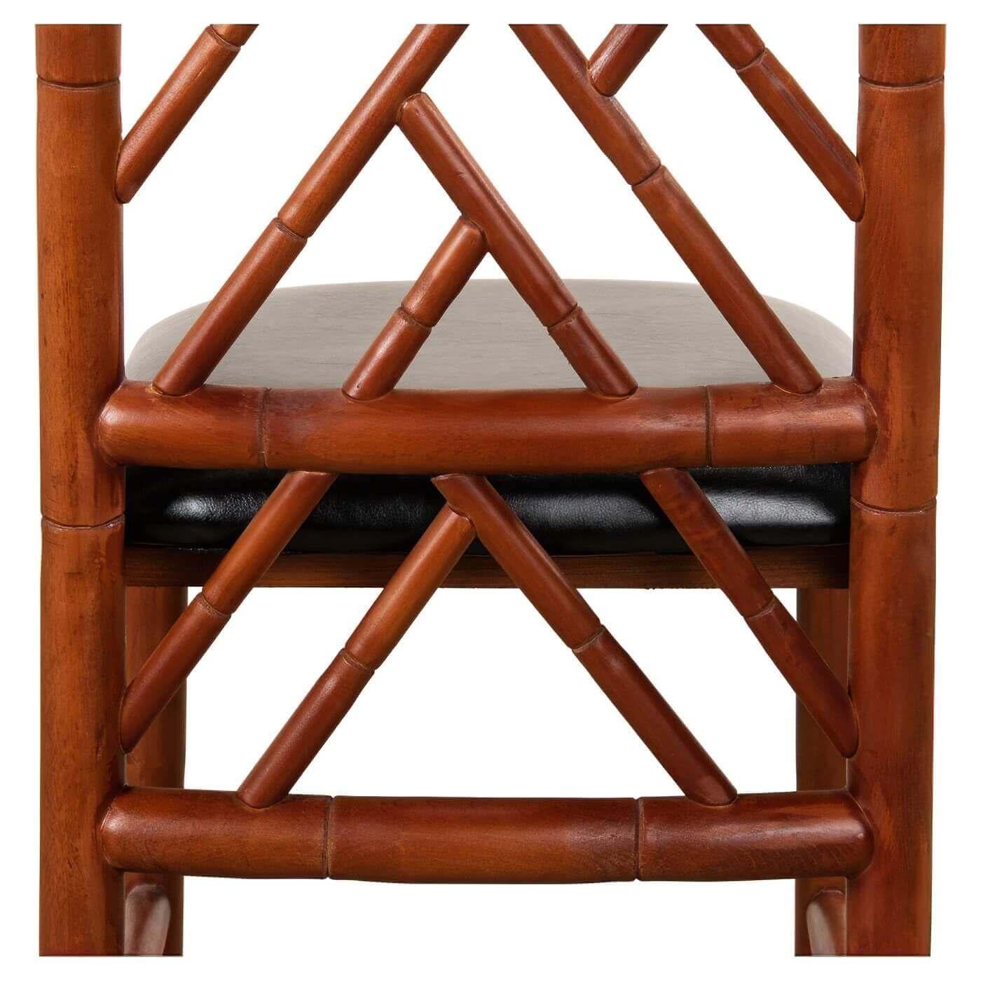 Brighton Faux Bamboo Side Chair For Sale 1