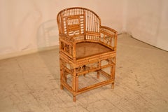 Brighton Pavilion Bamboo Arm Chair, Circa 1960