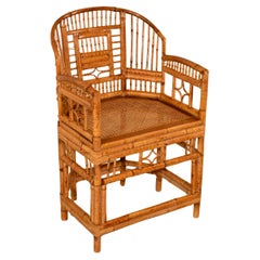 Brighton Pavilion Bamboo Arm Chair, Circa 1960